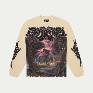 Godspeed Sweatshirt Storm BMX City Graphic Cream